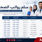 سلم رواتب الصحيين