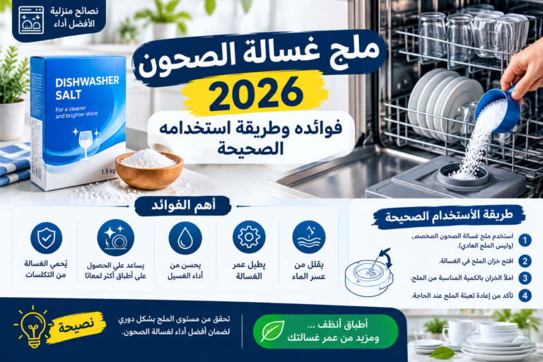 ملح غسالة الصحون